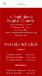 Mobile Screenshot of fairhopeavenuebaptist.org